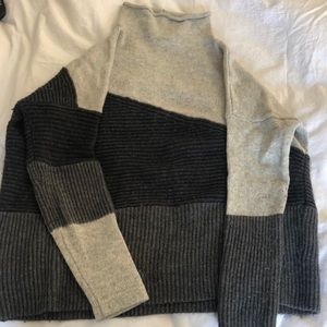 French Connection color block sweater